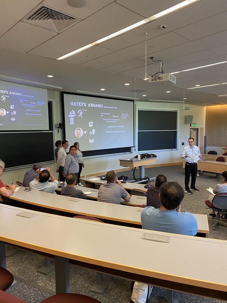 adelecatalyst's tweet photo. Final pitches happening @MITSloan #mitedp amazing work from these teams who have had 5 days to build a business with strangers and pitch to a team of amazing judges! https://t.co/vjsV74P0ql