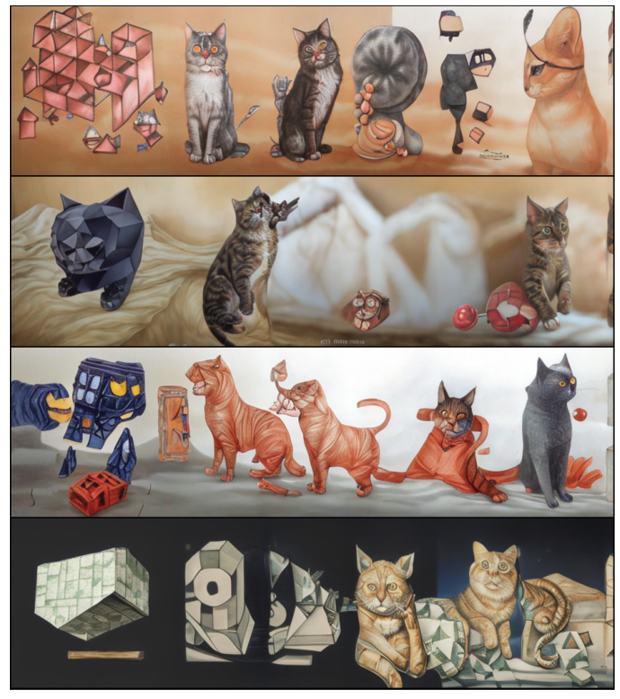 KenonRus's tweet photo. кубический кот. ruDALLE aspect ratio images

#нейросеть #кот #cat #rudalle  #neuralnetwork https://t.co/AR5TBhmHCQ