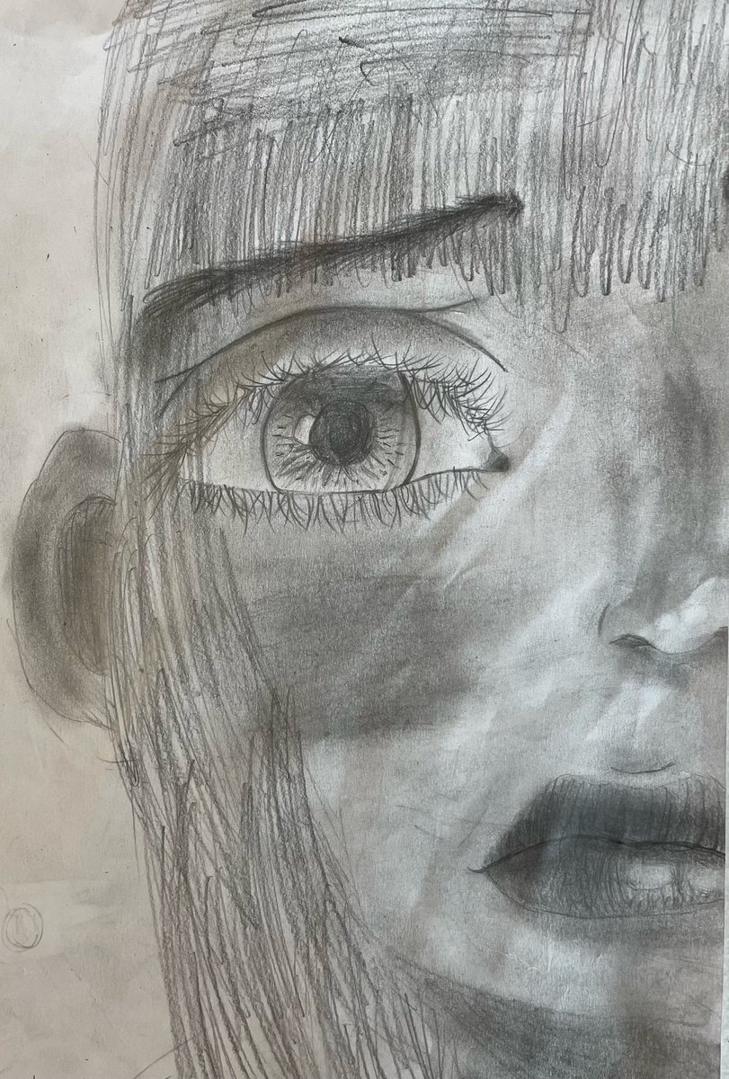 MmeAuger's tweet photo. Nos lèvres, yeux et visage @AssisiOCSB #ocsbarts #ocsbfsl #4eannée https://t.co/6i9f8IWdZH