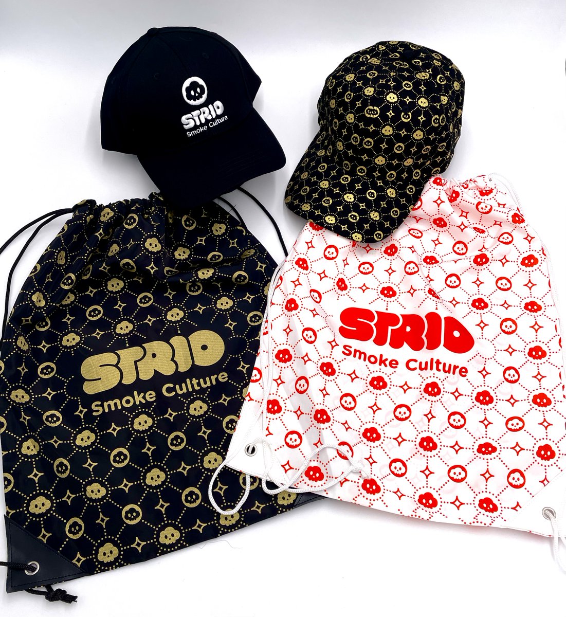 StrioWorld's tweet photo. We had some rad merch made for our amazing customers. Come get some before we run out with your purchase! #strioworld #smokeculture #smoke #strio #puff #cloud #waxpen #vape #dab #dabrig #bubbler #vaporizer https://t.co/e20ZQVkKo0