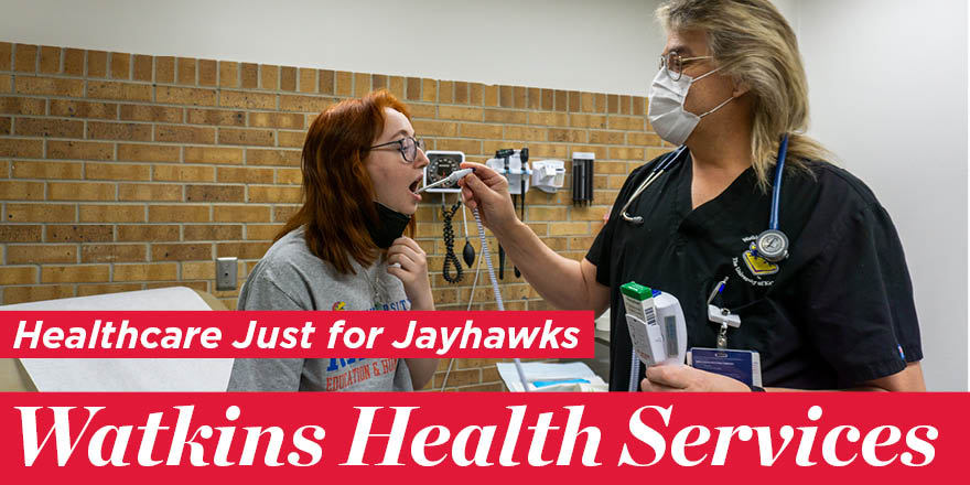 Beak_Healthy's tweet image. At your student health center, appointments are encouraged; many walk-in services offered too! rockcha.lk/whs-walk-in #KUorientation #KUresources #HealthcareJustForJayhawks