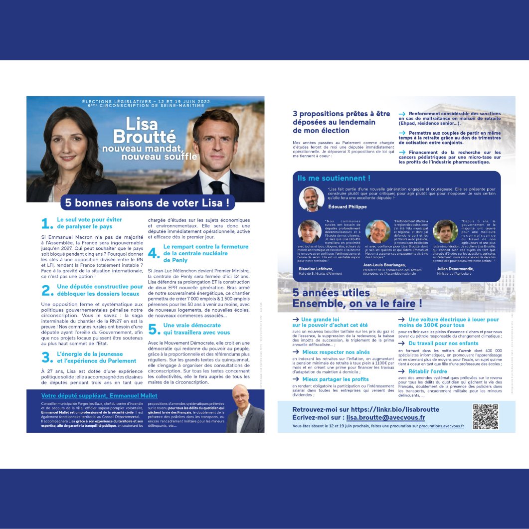 📮 Vous n'avez pas reçu ma profession de foi par #LaPoste 🤷 ?

Vous pouvez la retrouver en ligne sur le site du Ministère de l'Intérieur 👉 programme-candidats.interieur.gouv.fr/elections-legi… #circo7606