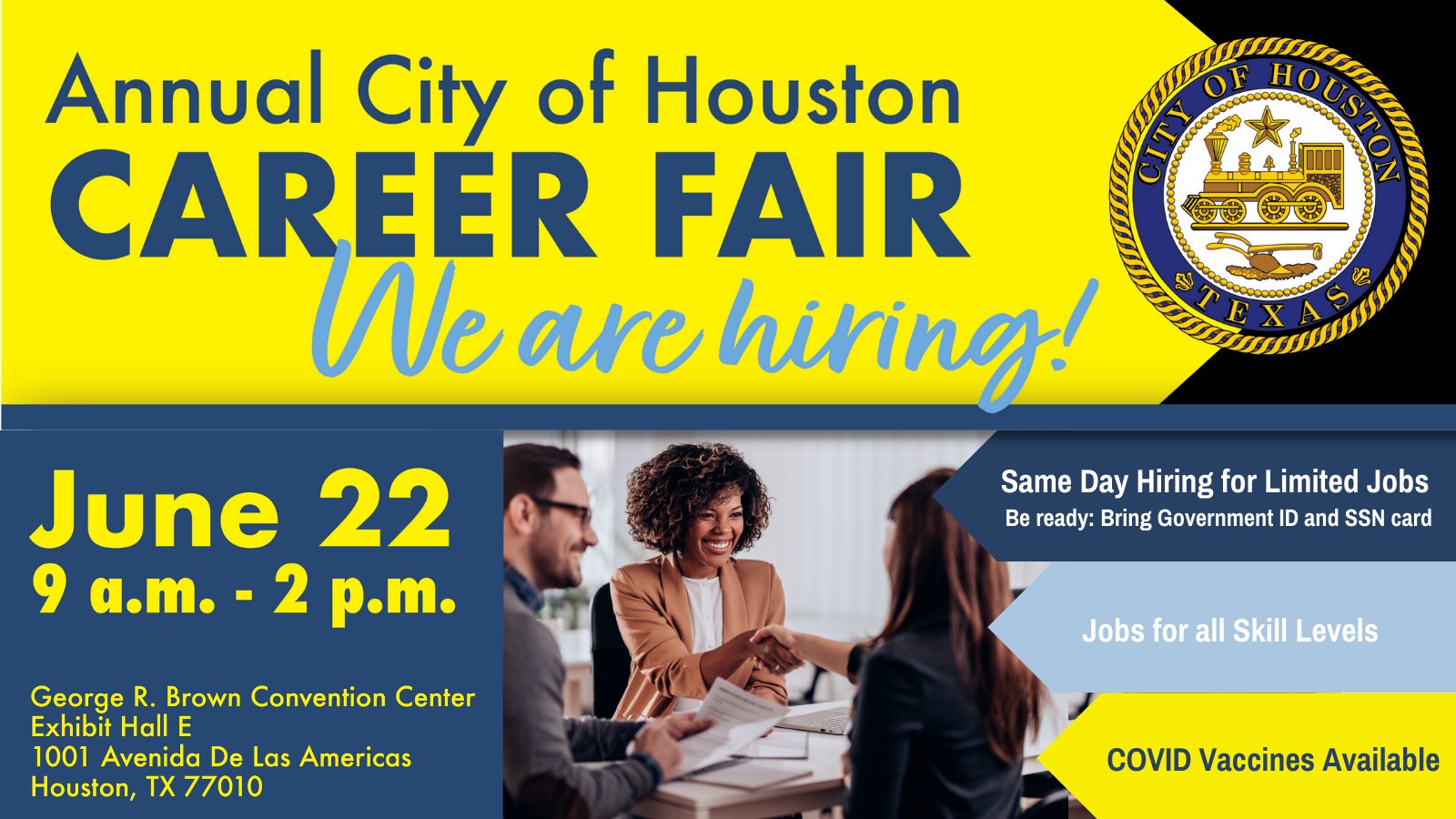 Houston Health Dept on Twitter "Join us for our Annual City of Houston