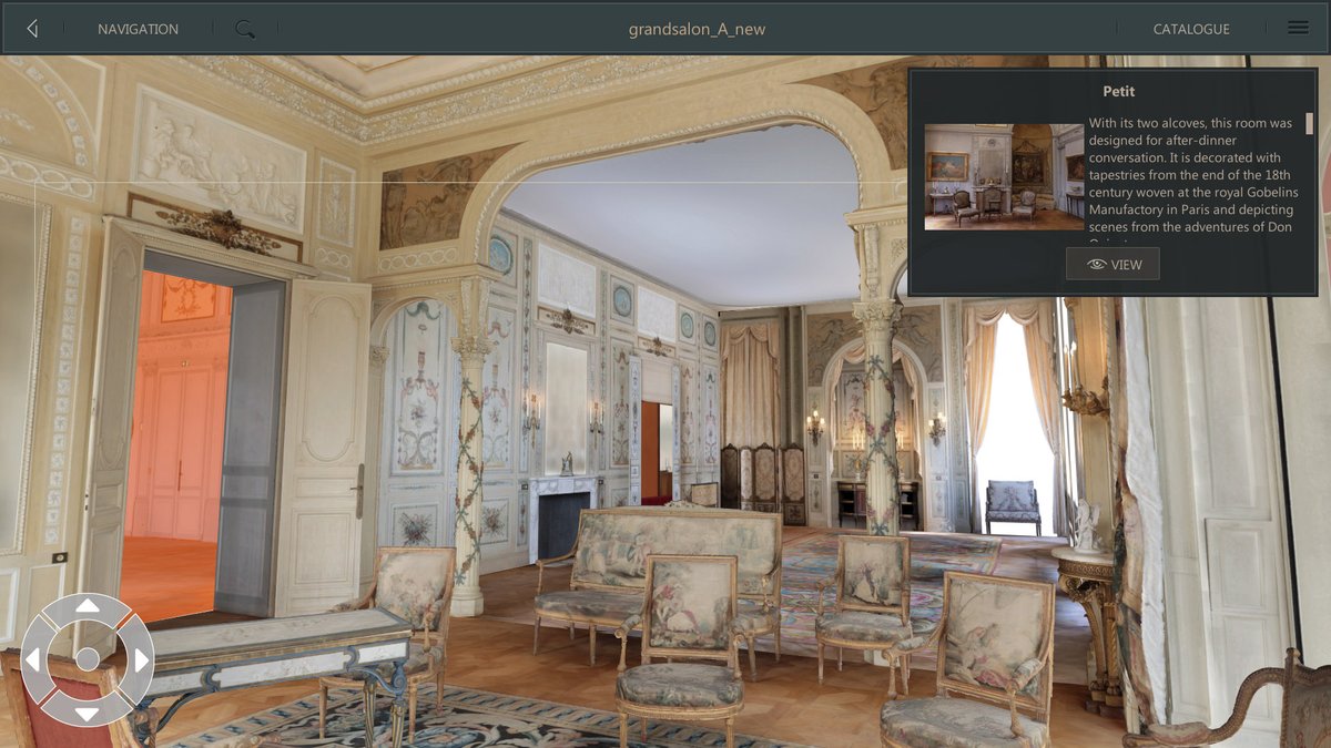 Navigator4D's tweet image. The virtual project Villa Ephrussi de Rothschild 4D is almost ready after a long time creation process: