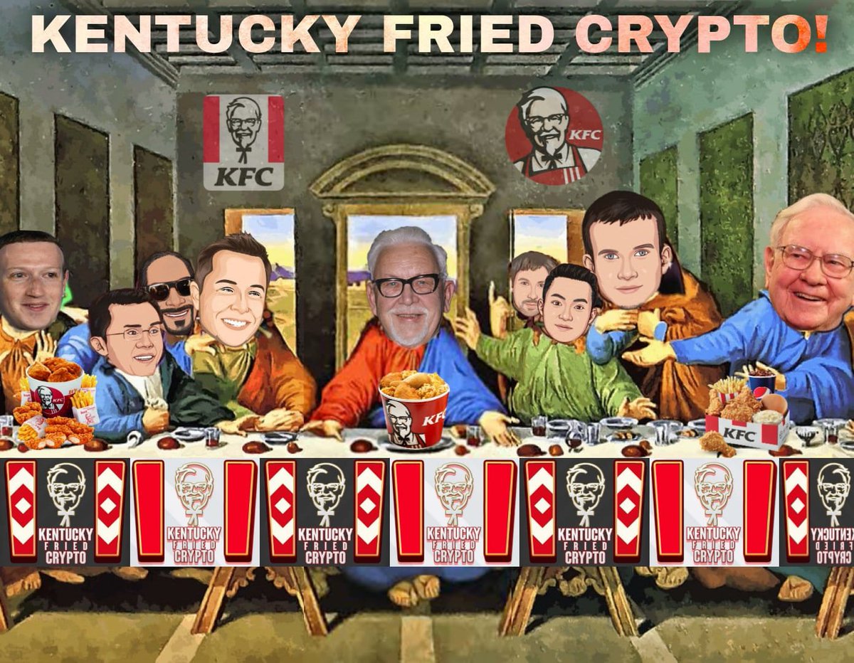 Darkkni34215110's tweet photo. @KFCryptoCoin @kfc My entry 
@KFC
 
@KFCryptoCoin
 #KFCryptoCoin #kentuckyfriedcrypto https://t.co/WCaoNmjCSb