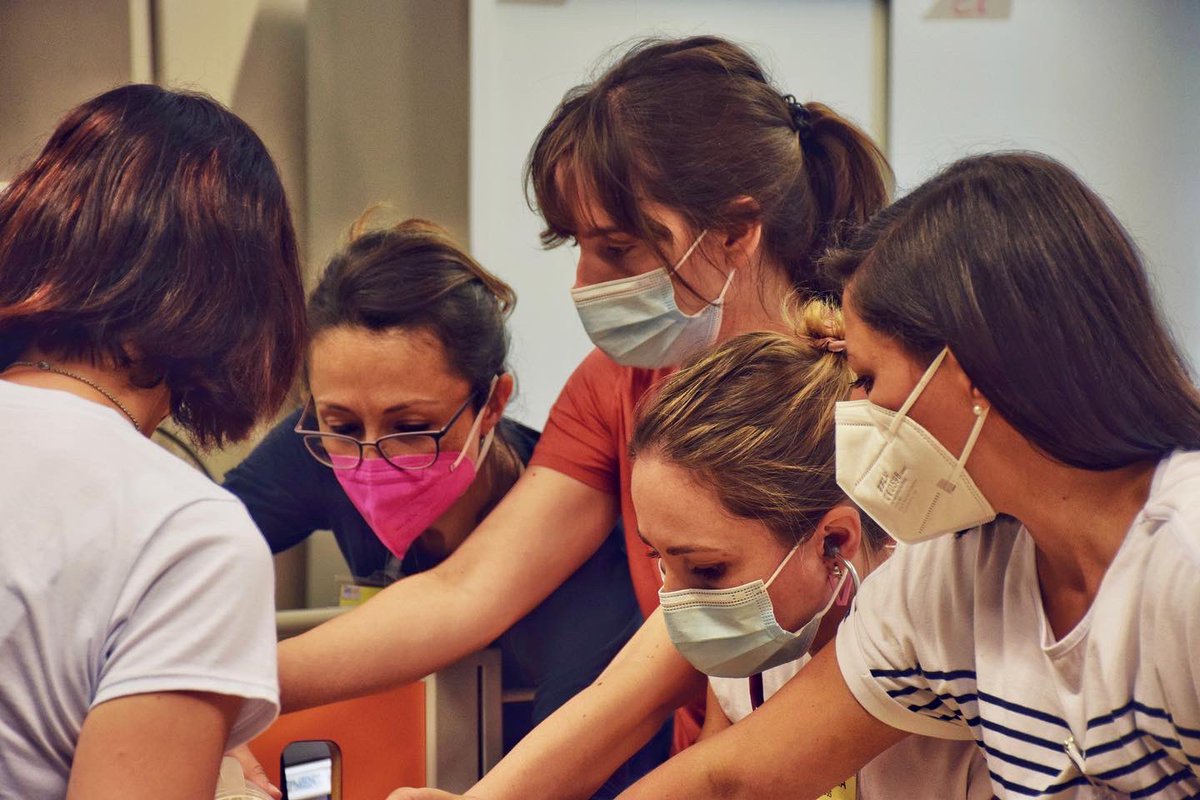 CentroSIMMeyer's tweet photo. 8-9 giugno 2022 - Corso base per #Facilitatori di Simulazione

Trovate la gallery completa su Instagram: https://t.co/LuZl6diIXH

#Simulazione #Simulation #Pediatric #Pediatria #AOUMeyer #Meyer #SIMMeyer #Firenze https://t.co/0MbKFd6aBm