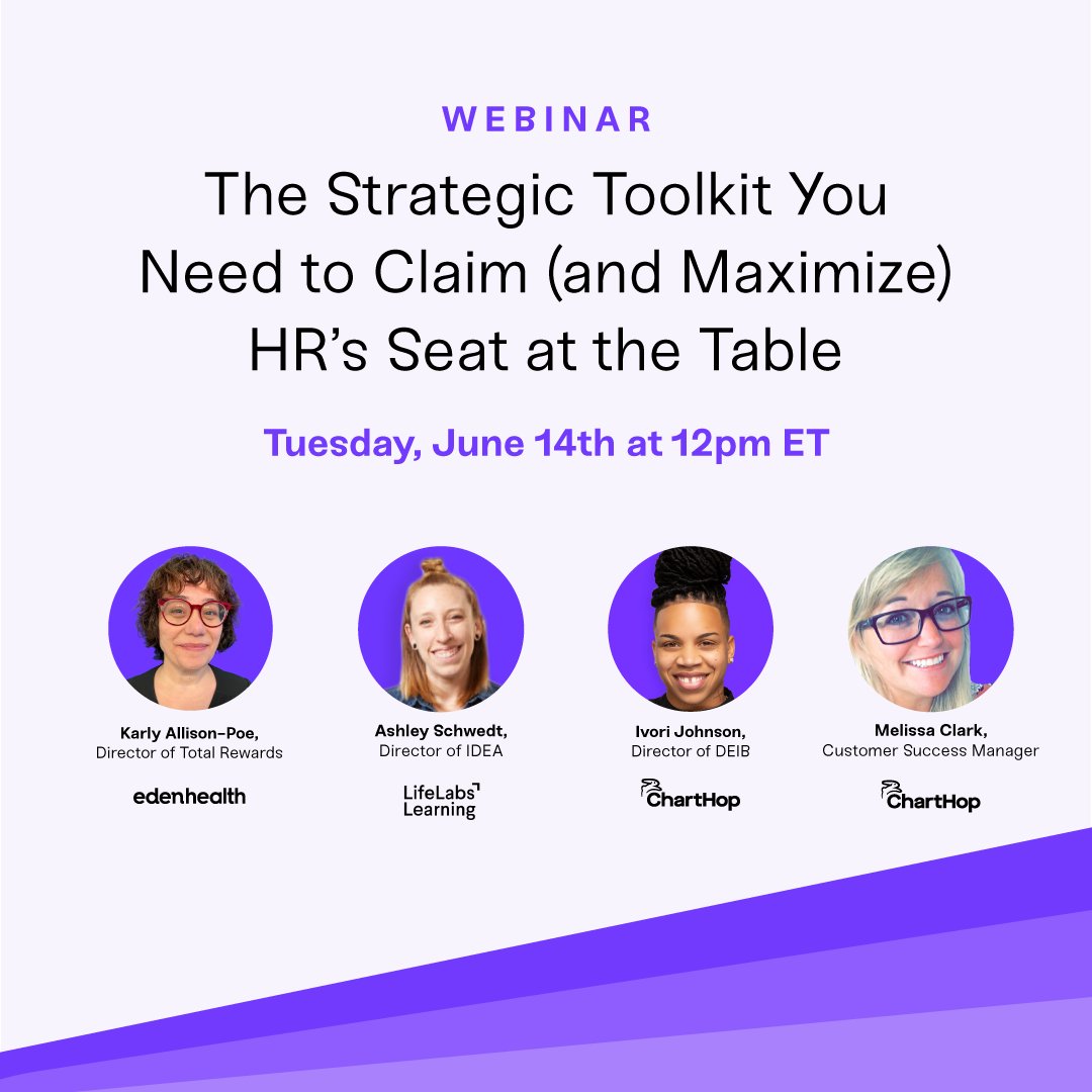 Join LifeLabs Learning, <a href="/ChartHop/">ChartHop</a> , and Eden Health on June 14 from 12:00 - 1:00 PM ET to find out how you can help execs make better-informed decisions. Register for free now: charthopp.in/3w95grx
