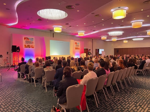 Connect2Care's tweet photo. The company conference so far.... 📸
 A brilliant day filled with inspirational people, presentations and informative workshops. And...still the evening celebrations to come!  🎉🥂 #YearofRetention #HITConference2022 #HITFamily #Apprenticeships #BuildTheFuture https://t.co/ZP21OVaioT
