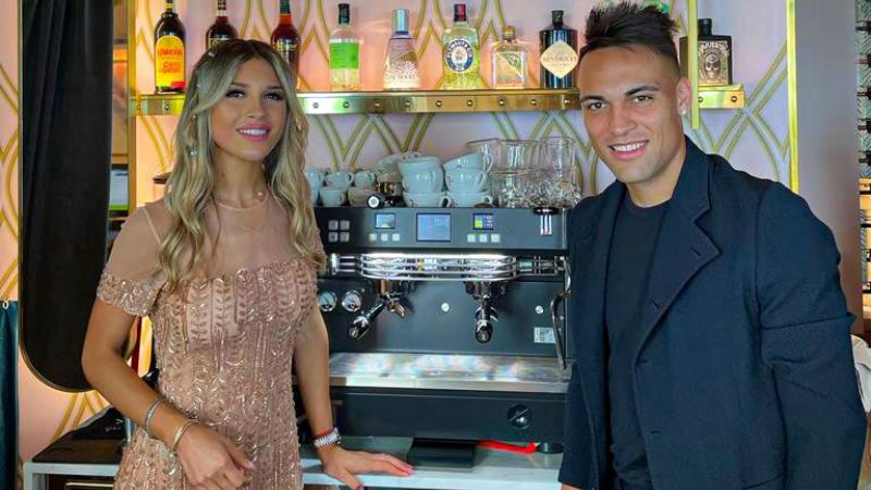 Agustina Gandolfo and Lautaro Martinez open #Coraje with Dalla Corte XT int.dallacorte.com/en/magazine-in…