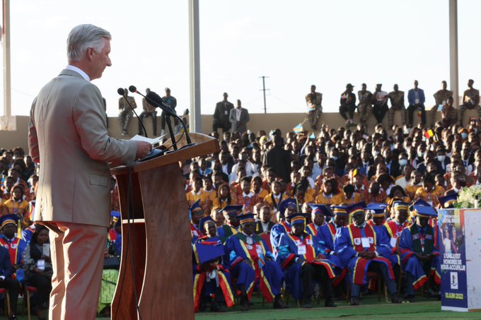 LE ROI DES BELGES ARRIVE CE JOUR AU CONGO POUR PRESQUE UNE SEMAINE A L'INVITATION ET A LA SATISFACTION, SEMBLE-T-IL, DU POUVOIR DE KINSHASA. QUELQUES VOIX DISSONANTES SURTOUT A PARTIR DE LA DIASPORA. QU'EN PENSE LA POPULATION CONGOLAISE ? FU5wW-WXEAIgw9J?format=jpg&name=small