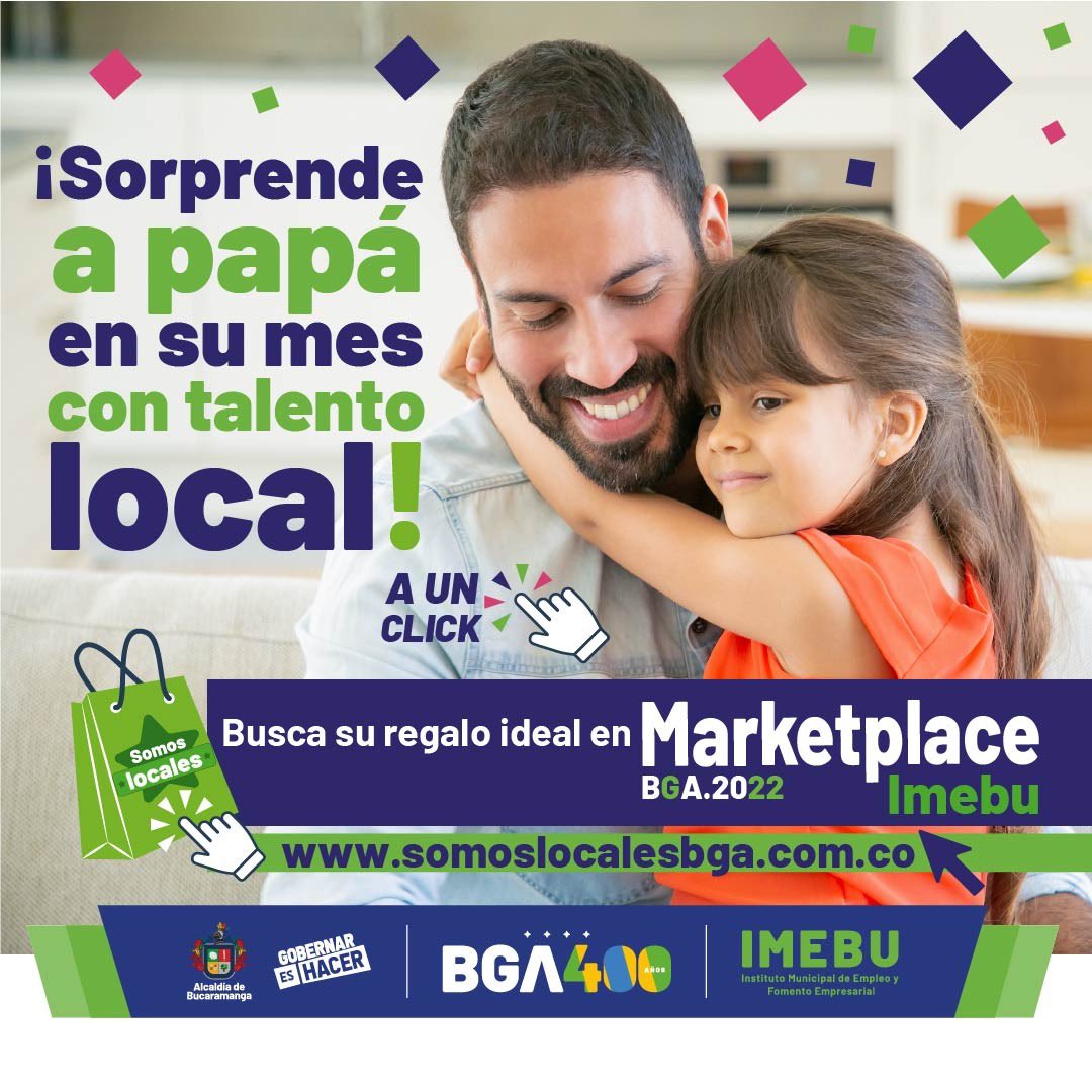 imebubga's tweet photo. ¡En el mes del padre sorpréndelo comprando local! 👨🏻🫶

Encuentra increíbles productos para él en https://t.co/P2fzcIaKr4 👏

#ApoyemosLocal #CompremosLocal 

#GobernarEsHacer 
@AlcaldiaBGA @JCardenasRey https://t.co/5tPMQ5L8en
