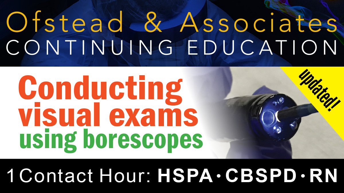OFSTEADinsights's tweet photo. New live event from Ofstead on visual inspection with borescopes coming on 6/22/2022 at 1:00 CT! Learn about endoscope anatomy, see real-world evidence of defects, and get CE. Register for free at: https://t.co/479QeHfotj https://t.co/DfUHGGOCDd