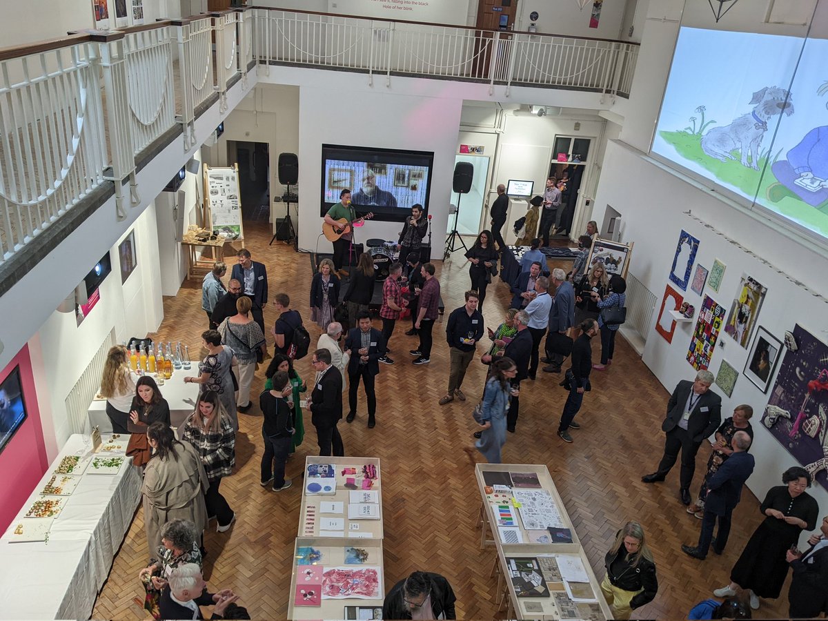 MirnaGuha's tweet photo. A lovely evening out with family at @ARUaboutideas #secretshowcase: a brilliant display of fantastic interdisciplinary degree work by students across the arts, hums & soc sciences. Exhibits by #sociology & #criminology students on #genderviolence were particularly poignant π https://t.co/M2R45xHH8R