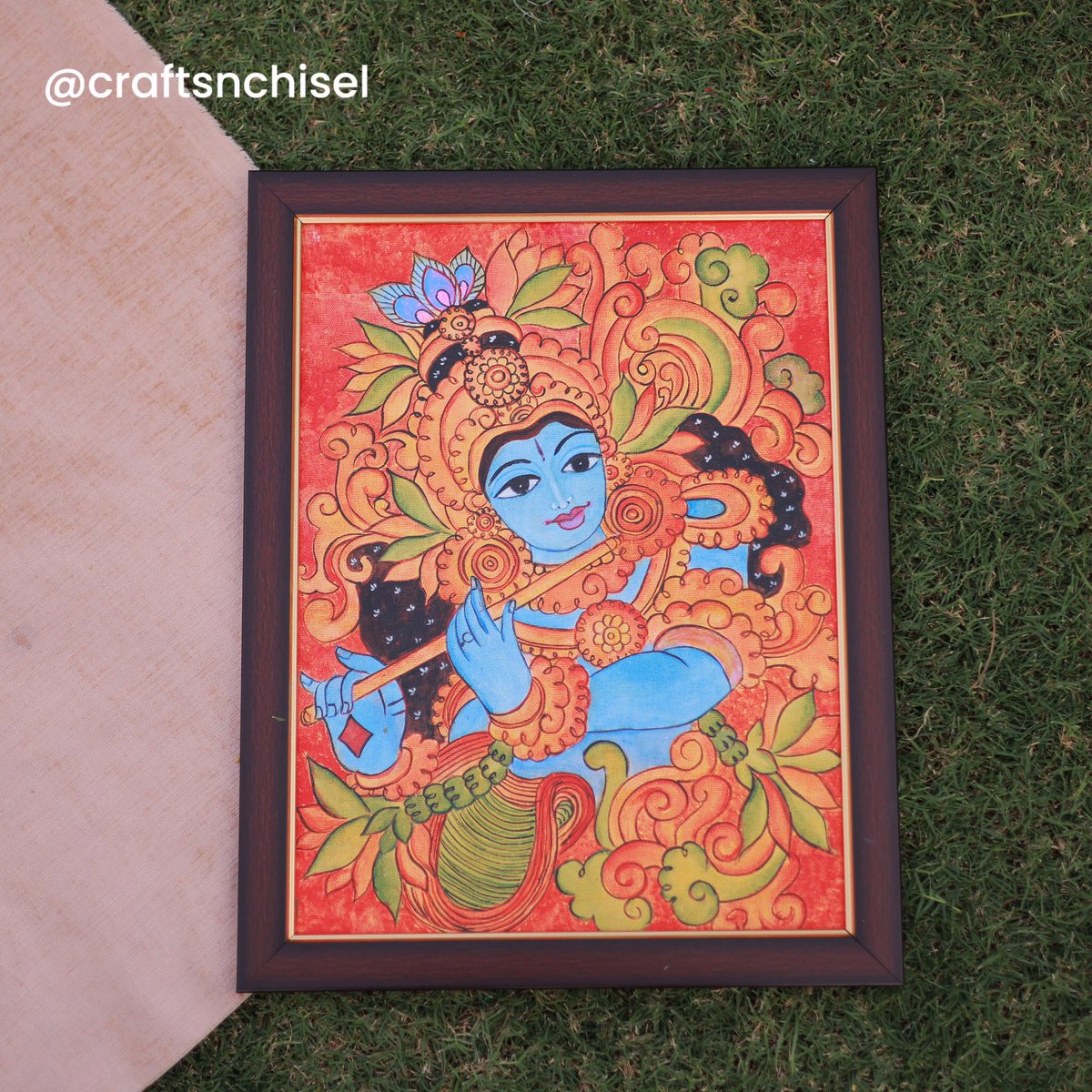 craftsnchisel's tweet photo. Beautiful Very Rare handmade Kerela mural of Lord Krishna. An aesthetic gift for any auspicious occasion depicting a symbol of forgiveness and sacrifice.

https://t.co/xyukfWoeeu

#homedecor #decor #design #homedesign #interiordecorating #art #artisitsofinstagram #walldecor https://t.co/yo6834wXWd