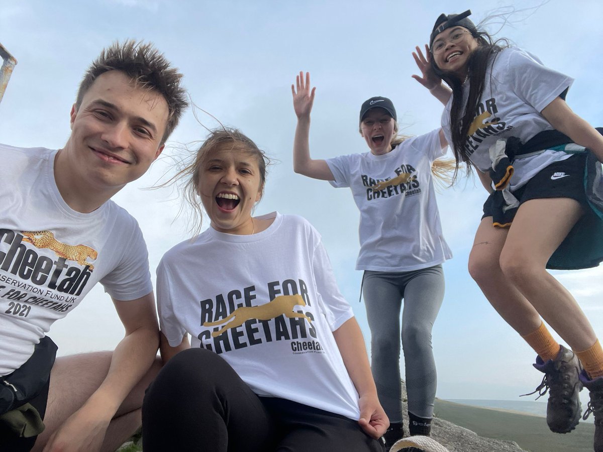 CCFCheetahUK's tweet photo. Ain't no mountain high enough to stop our #raceforcheetahs participants! As well as horizontal kms, we've seen some serious elevations being covered by our team - #YesTor and #HighWillhays are 619m and 621m. Incredible effort guys! https://t.co/xIy5lyRu3a https://t.co/Nyvgr5pGoM