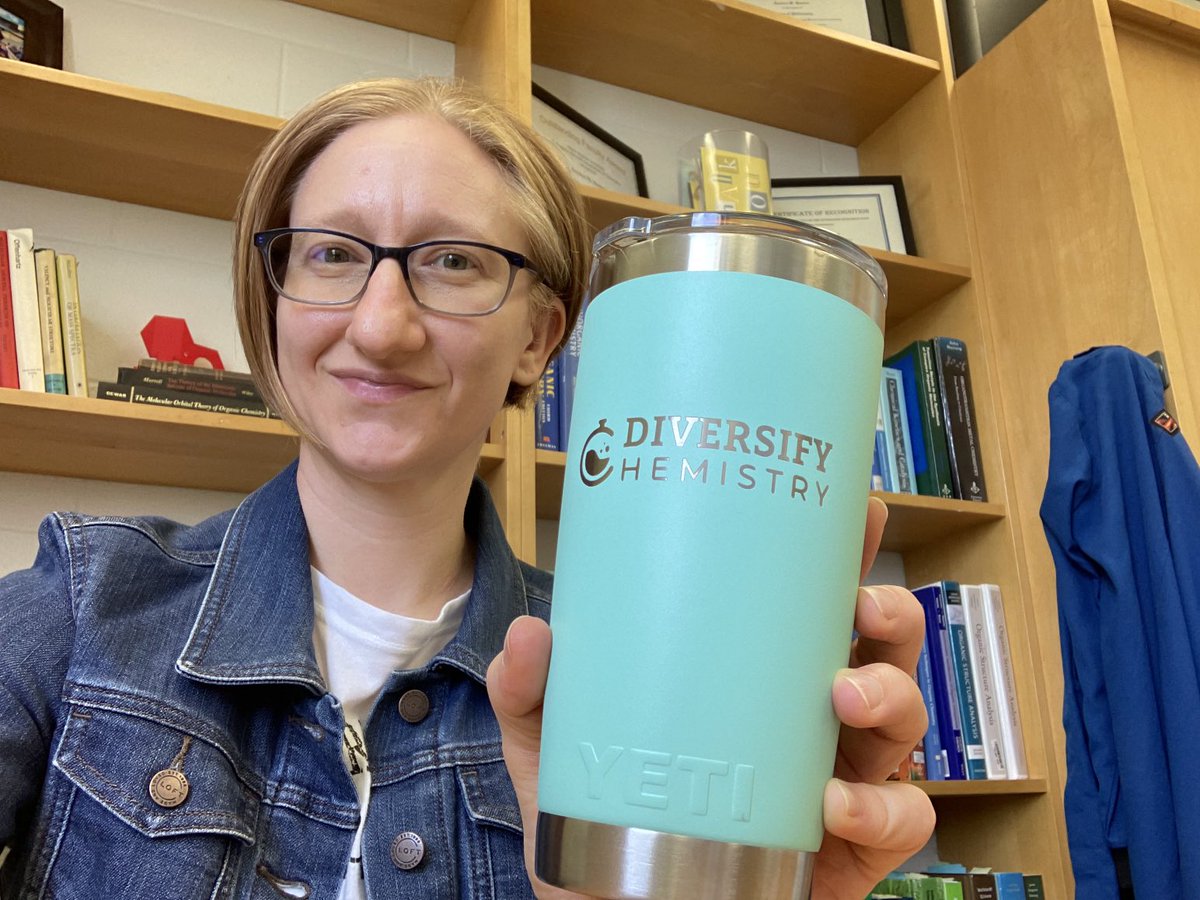 It’s here!! Thanks to ⁦@DiversifyChem⁩ for keeping me caffeinated this summer and for the much more important work that you do for our community!