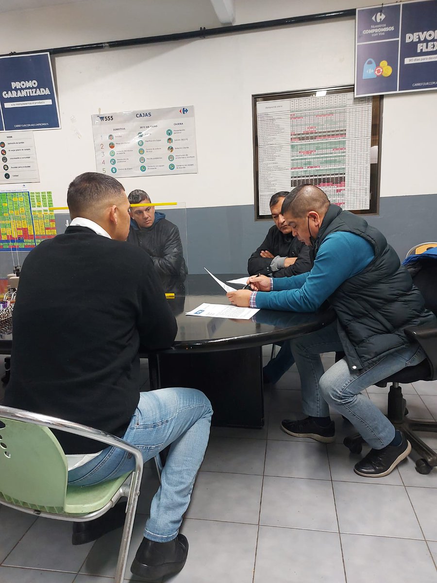 GustavoINCSA's tweet photo. Hoy mantuvimos una reunión de mucha importancia pensando en mejorar un beneficio actual que nos ayuda muchísimo @carrefourarg esperamos contar con su apoyo.
Nuestro compromiso es con los trabajadores como dijo @Cavalieri_SEC.
@CarlosPerezSEC @ESandovalSEC #militanciaseceslealtad https://t.co/100rd3GfxC