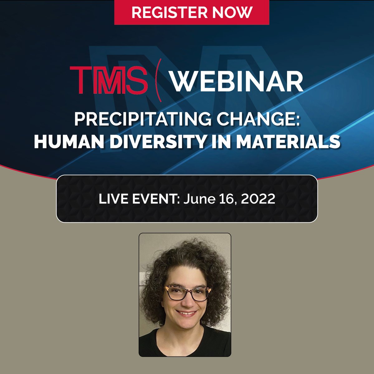 TMSSociety's tweet photo. Register now for this upcoming webinar on 6/16 from 1–2pm, ET, and join Gee Abraham to celebrate LGBTQ+ Pride and discuss its connection to the neurodivergent community, how those two intersect, and how they affect materials professionals. https://t.co/prHujun1VS https://t.co/CXKlwsgexa