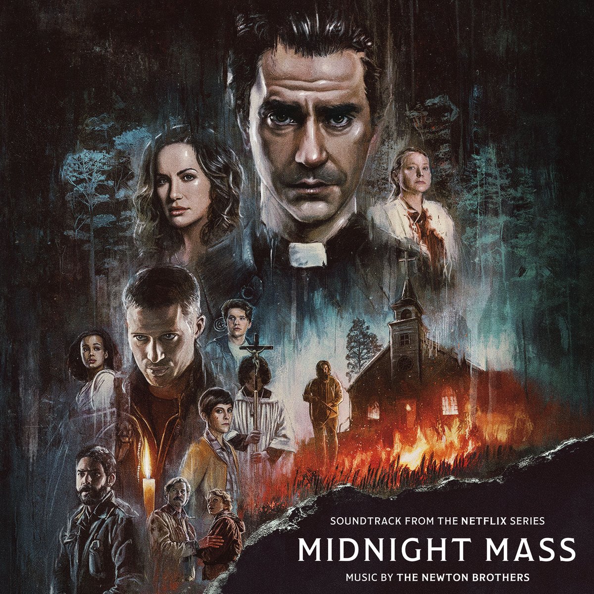 waxworkrecords's tweet image. MIDNIGHT MASS Original @Netflix Series Soundtrack 3xLP by @TheNewtonBros is On Sale &amp;amp; Shipping Now. Features liner notes from creator/director @flanaganfilm, deluxe packaging, and 180g colored vinyl.  bit.ly/3xCQUQH