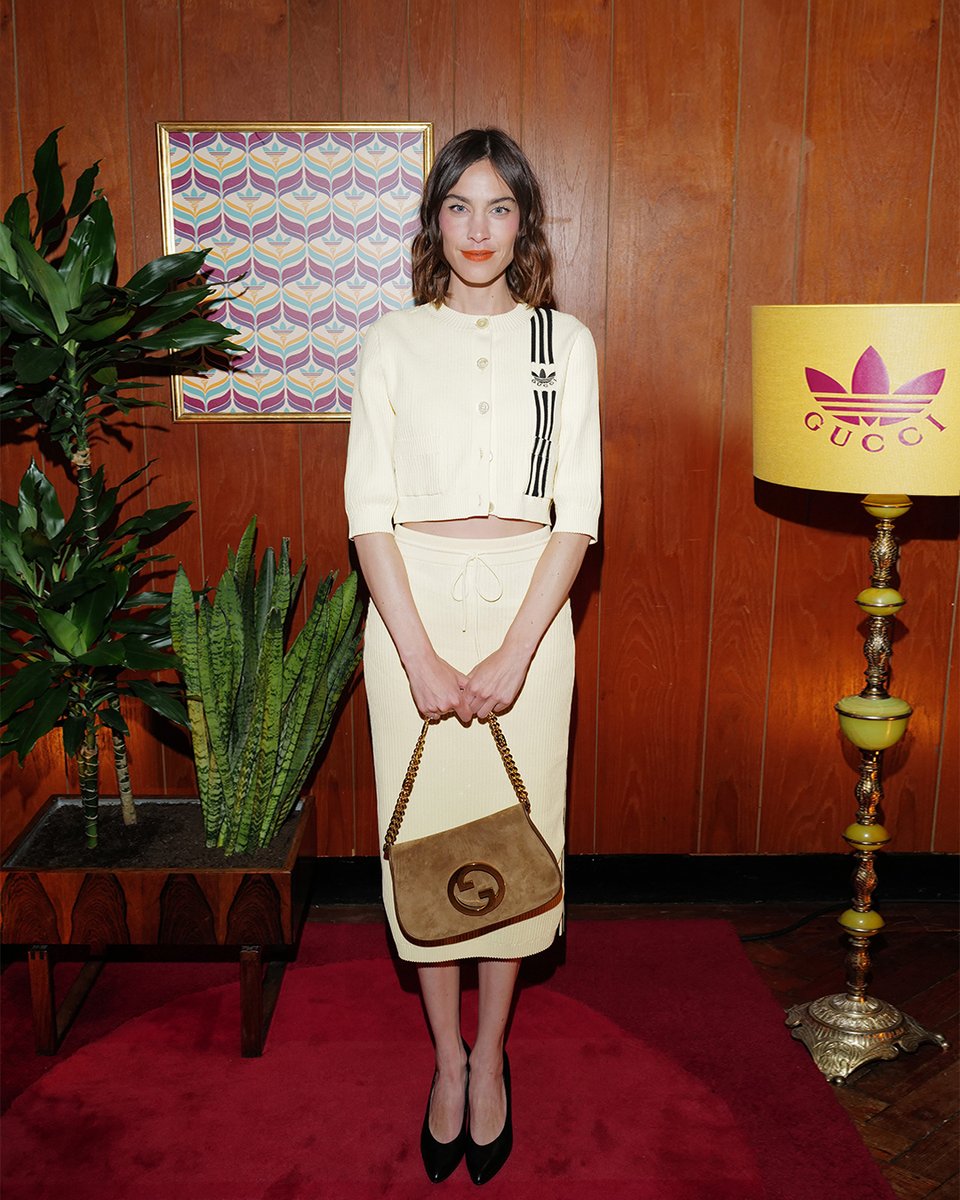 gucci's tweet photo. At the Peckham Liberal Club in London, the House and @adidasoriginals put on a daytime music event to celebrate the launch of #adidasxGucci. The invitees included #AlexaChung, #Francis Bourgeois, #BreeRunway, and #MaggieRogers. #AlessandroMichele @alexa_chung https://t.co/hdN3xzlJmb