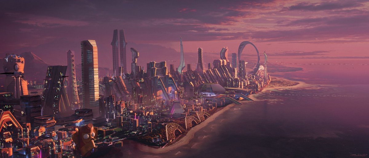 FlyBuddyClub's tweet photo. We want to make you proud as a Fly Buddy NFT holder so we will build something special for you on this land.💜🪰

Take a look at what is waiting for us in #WilderWorld, this is the view of Wiami!🫣😍 https://t.co/QOmusx3sHw