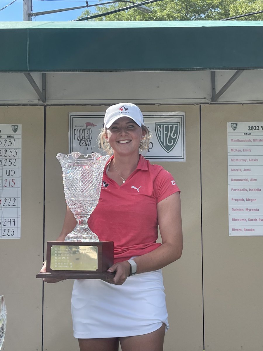 .<a href="/KatieCranston1/">Katie Cranston</a> of Oakville, Ontario, Canada, has won the 9th annual Women’s <a href="/PorterCup/">Porter Cup</a> after a four-hole playoff. <a href="/AuburnWGolf/">Auburn Women's Golf</a> <a href="/GolfCanada/">Golf Canada</a>