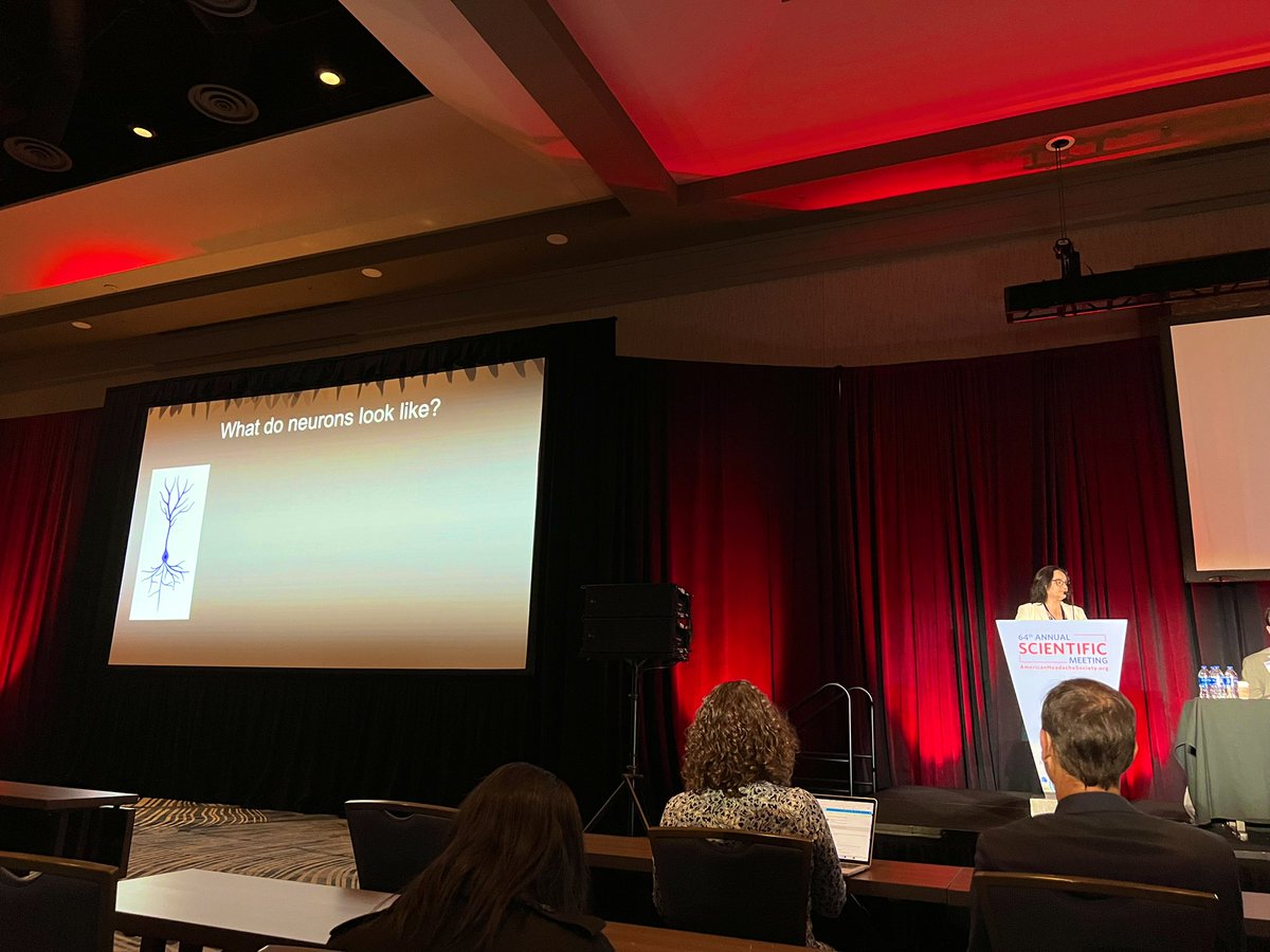 Happening now!! Wolff Award Lecture by Dr. Pradhan @AmynahPradhan #AHSAM22 @ahsheadache