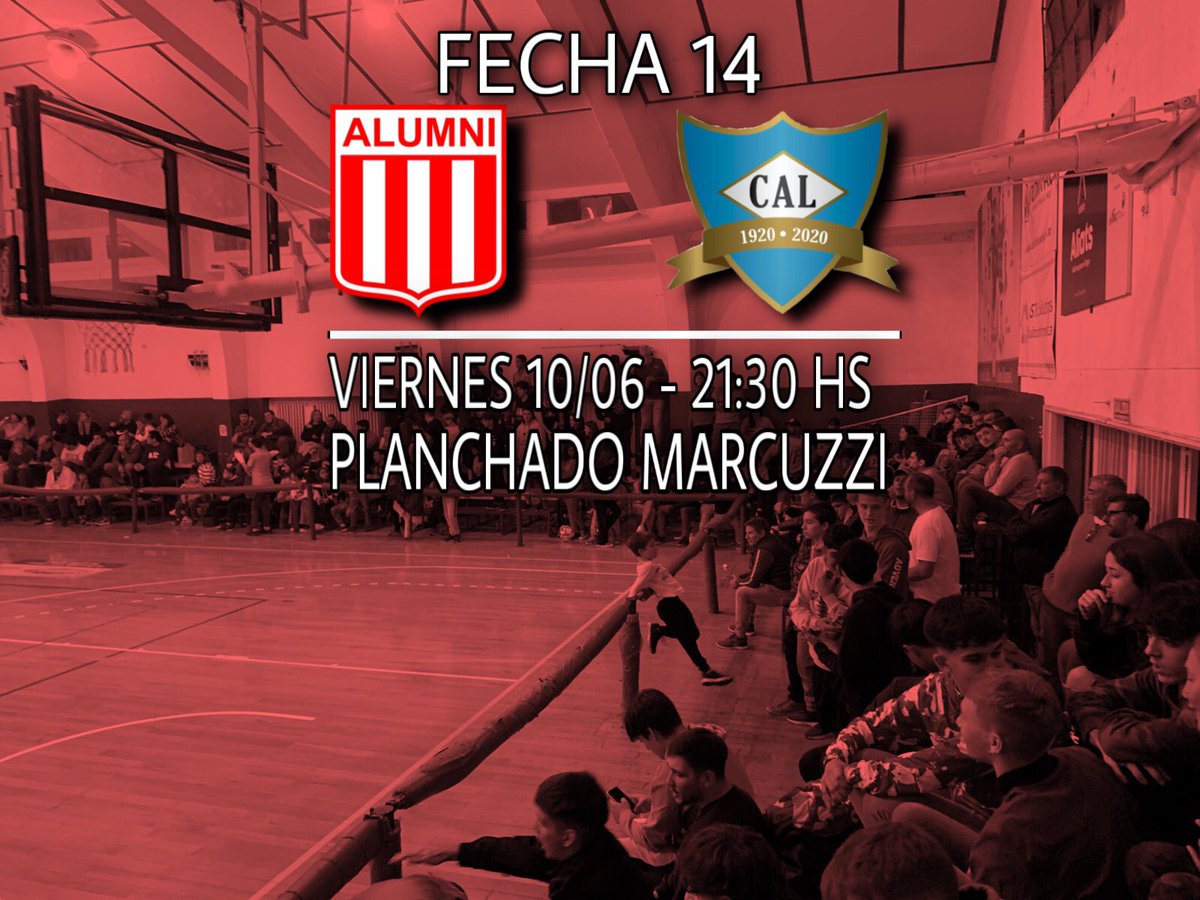 🇦🇹Vamo a juga😎
Hoy a partir de las 21:30 HS el Alazan recibe a Libertad de rosario.
El equipo de tenembaum buscará ganar con el doble objetivo de tomarse revancha de la derrota sufrida en la primera rueda.
Los esperamos a todos en el planchado Marcuzzi y que sea una linda fiesta