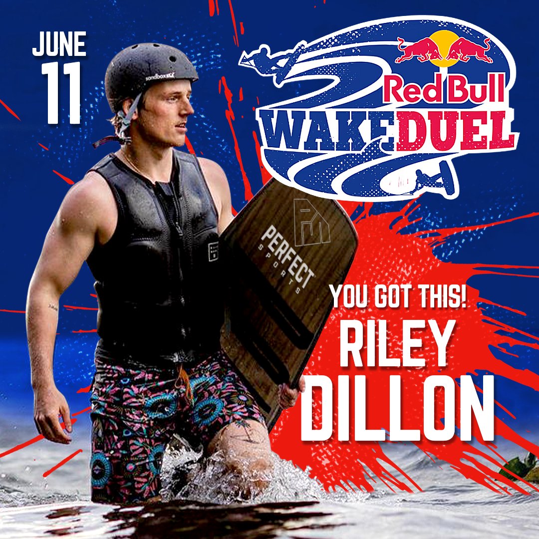 perfectsportsTM's tweet photo. YOU GOT THIS RILEY! Make us proud! 🌊🤙
Catch PERFECT Sports athlete Riley Dillon 💧 Tomorrow June 11th at Red Bull WAKE DUEL!!! 👊
#BEGREAT #perfectsports #rileydillon #redbullwakeduel #redbull #313cablepark #wakeboard #board #waves #duel #watersports #sports #supplements https://t.co/Ek5OXrIhjM