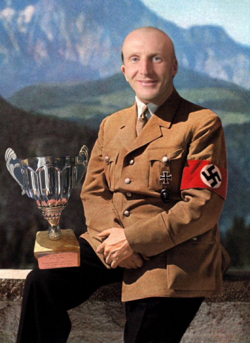 John Dickson celebrates another Galaday trophy.