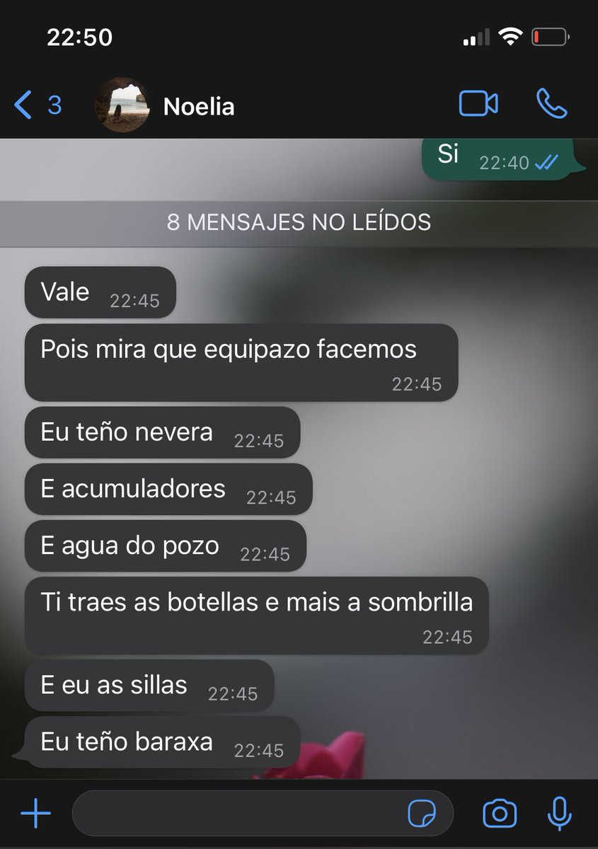 sheilaarial's tweet photo. Un día eres xoven e ao outro esta é a túa lista de imprescindibles para ir á playa: https://t.co/53PUoVsSAw