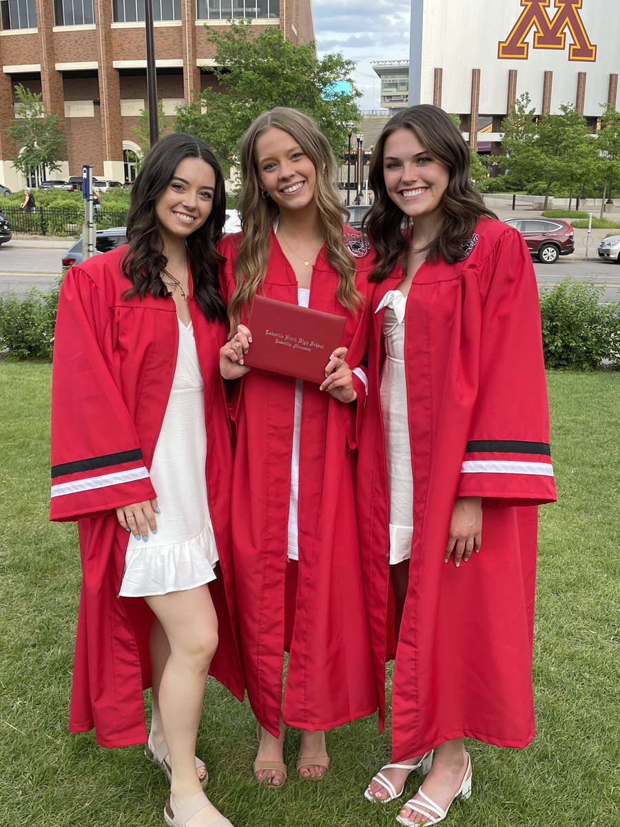 Congrats to these three special graduates! So proud of you!!