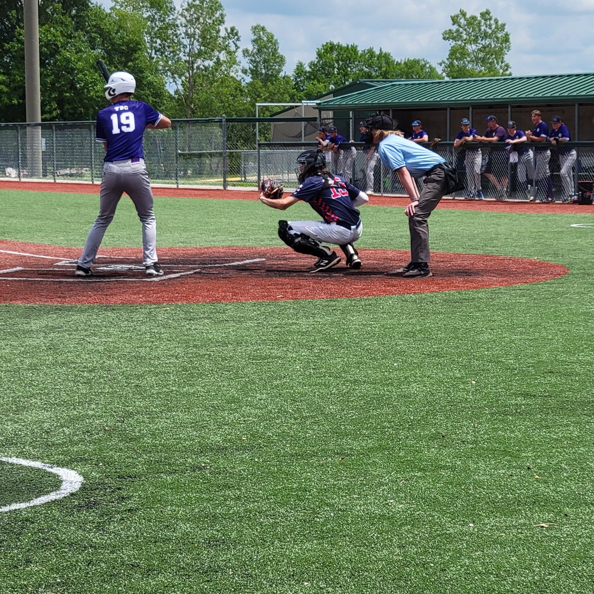 RickRobot22's tweet photo. Called in to work behind the plate and did a job, while also going 3-3 at the plate... lots of tools in the toolbox!!
@coachantonshin @GraysonR_16_ @swatacademy @kevin_adler5 @OkSwings https://t.co/N8c8KO8LSF