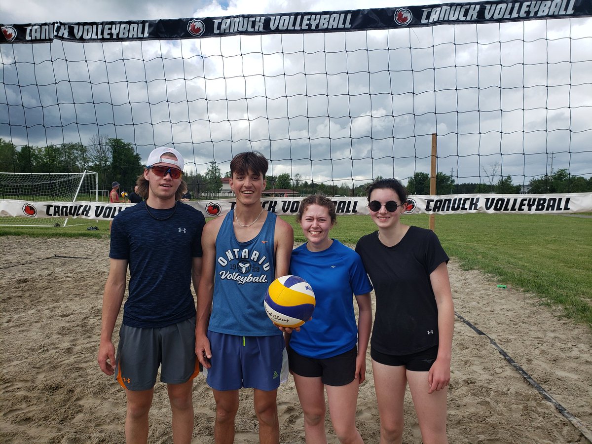 Senior beach silver medalists. #RaiderPride