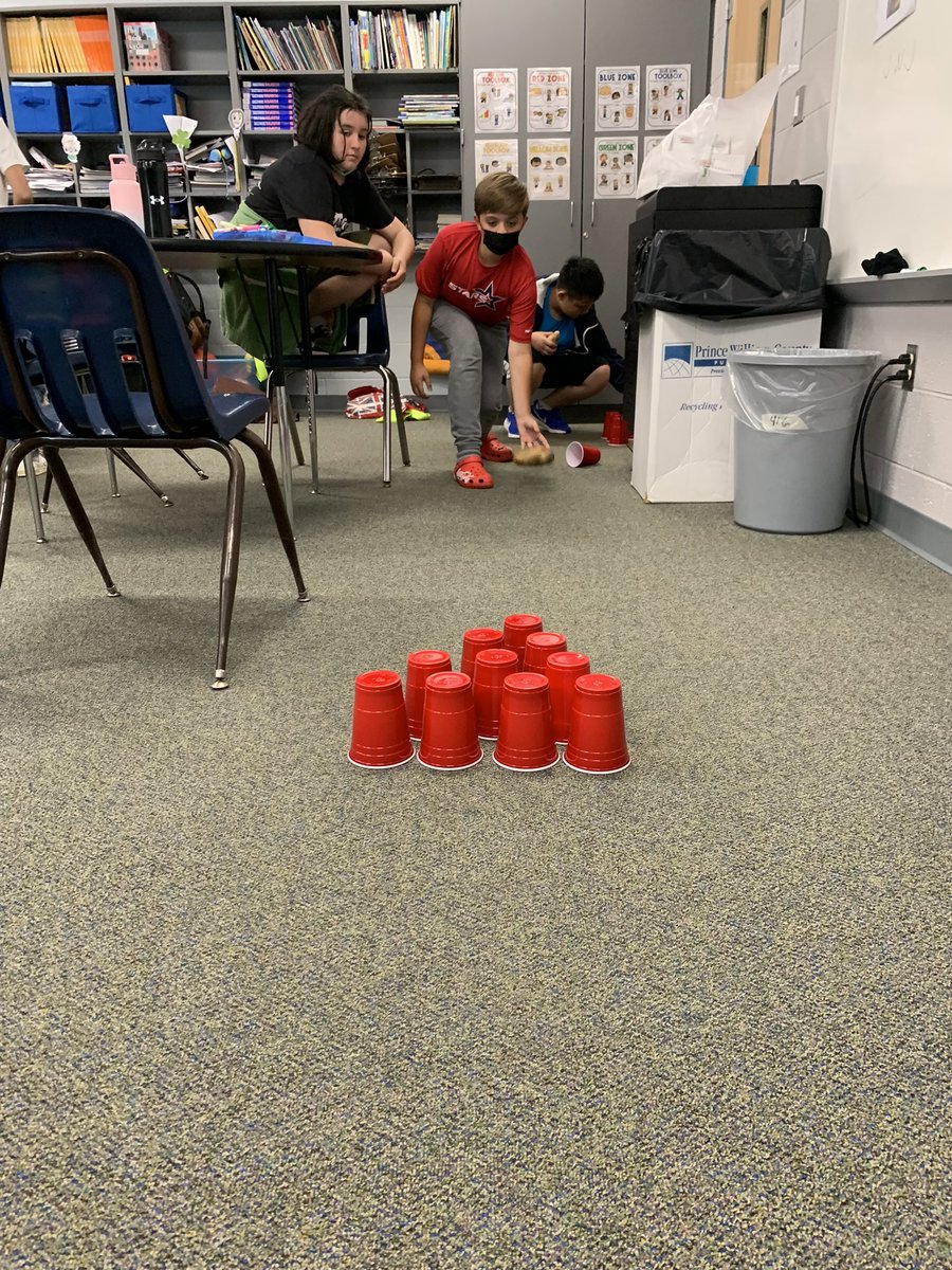 geier5tmes's tweet photo. Today’s event: Bowling! These @TMESEagles and their potato athletes are all going for gold! #tmeseagles #potatoolympics https://t.co/Pvpiuksx6u