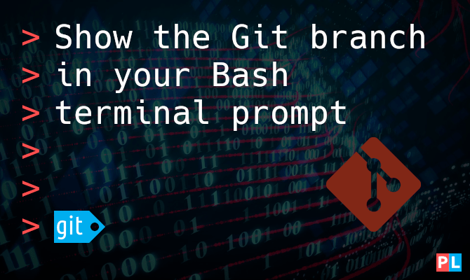 pragmaticlinux's tweet photo. Losing track of what Git branch you're working on and what its state is? Catch yourself typing "git status" a lot? This tutorial explains how to show colorful git branch and status info in your Bash terminal prompt: https://t.co/8gOgtAubTB #linux #git https://t.co/PNTXgA3CoR