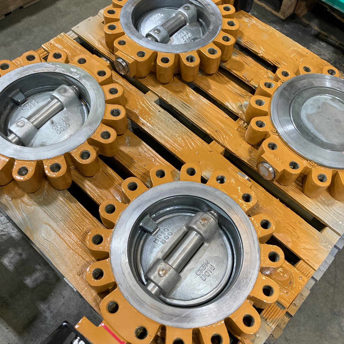 TitanFCI's tweet photo. Some butterfly valves in the Titan wild Did you know, the name “Butterfly”comes from the double-disc movement resembling A butterfly’s wings in flight. 🦋 #titanfci https://t.co/CVggb8PUWQ