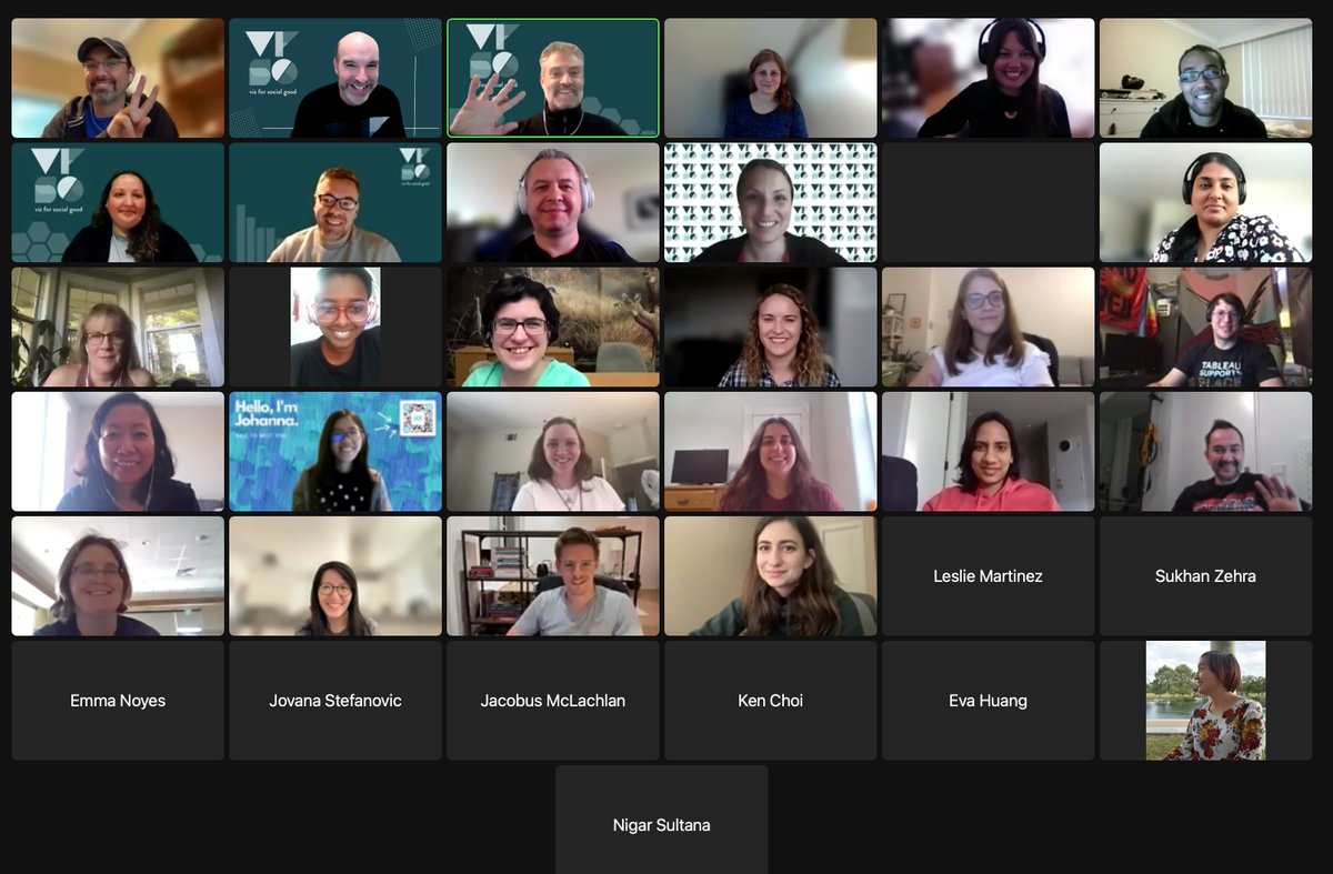 DocKevinElder's tweet photo. One @VizFSG Kickoff in the books, of course we had fun!  One more Saturday Morning here in the USA at 9am, 11pm for @fredffery in Australia and in the afternoon across Europe!  See you soon?!  #VizForSocialGood #DoGoodData 
This Month's Project is with @B2P #BridgesToProsperity https://t.co/C1XOCfzryj