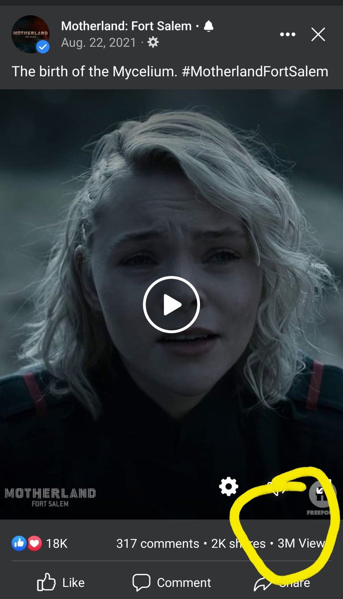 rise4ourHeda's tweet photo. Hey @hulu check this out.

3m views on one 2.5 minute clip. 3M!!! That itself should justify saving our show.

#MotherlandFortSalem 
#SaveMotherlandFortSalem https://t.co/StftVSUUlc