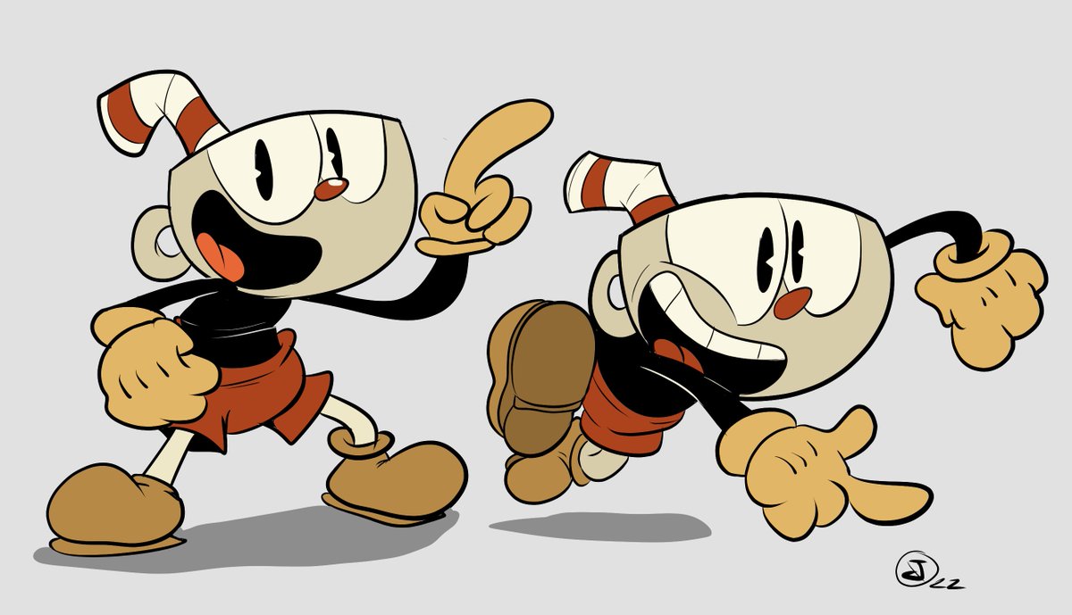 「Cups inbound #CupHead 」|DumbNBass (Comms OPEN)のイラスト