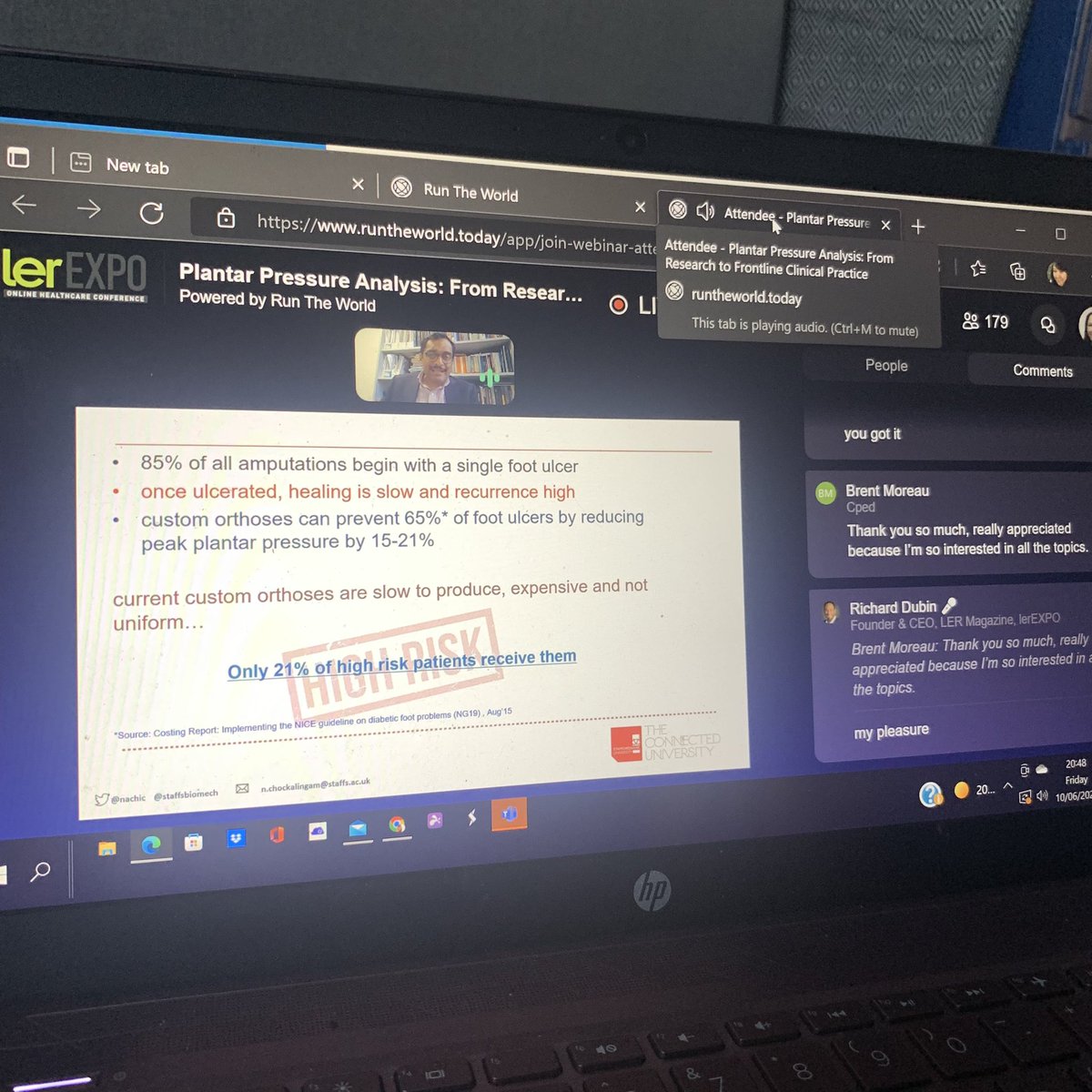 nzfran88_fran's tweet photo. Friday night watching Tekscan webinars…thoroughly enjoyable #biomechanics #tekscan @tekscan #podiatry https://t.co/8wxwZgTeU6