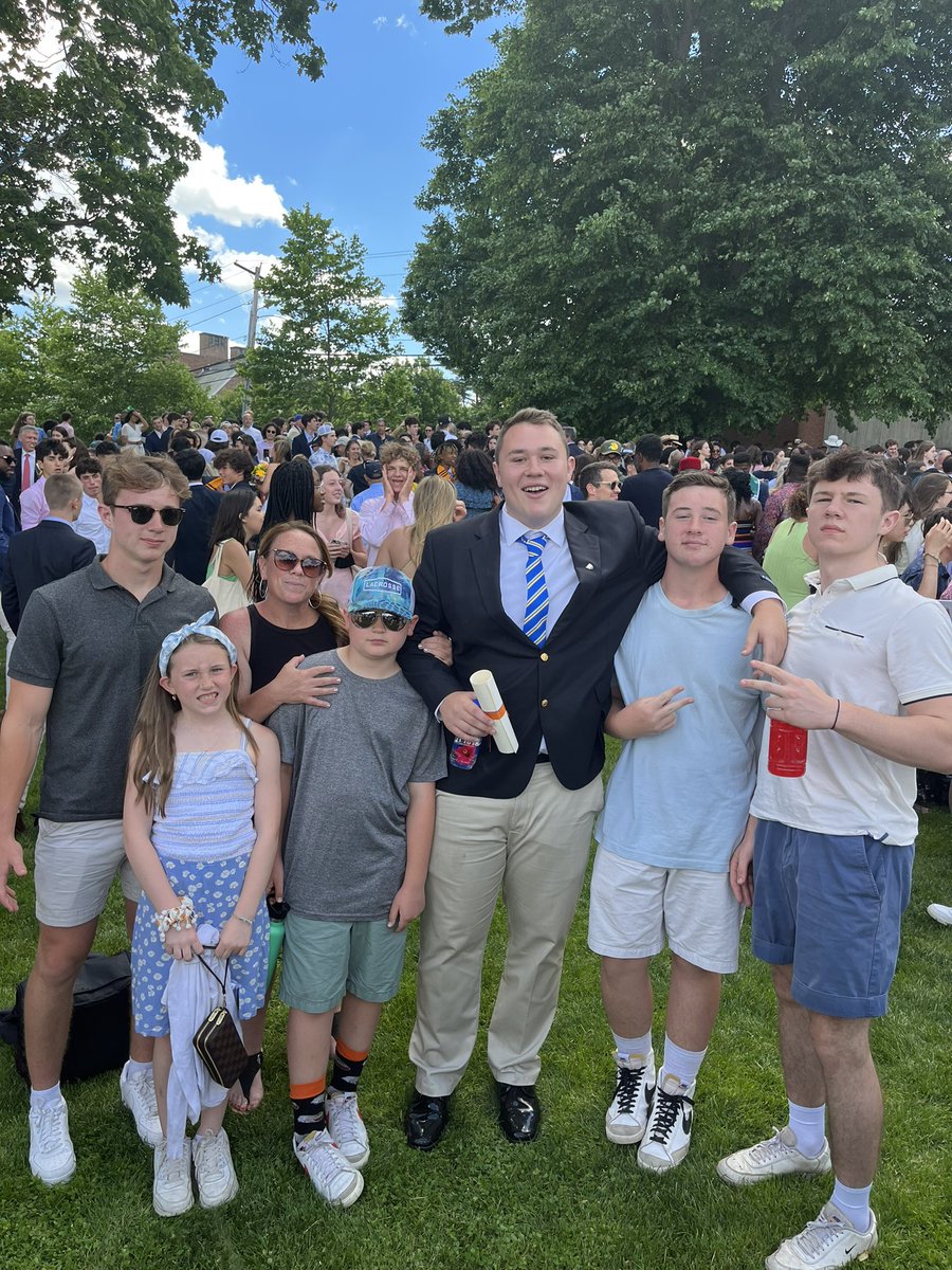 elliewith8's tweet photo. Congrats to the big guy @Jack_Wilson68 !!! On to the next chapter🏈 we love you ❤️ https://t.co/kgJ4CxK5xQ