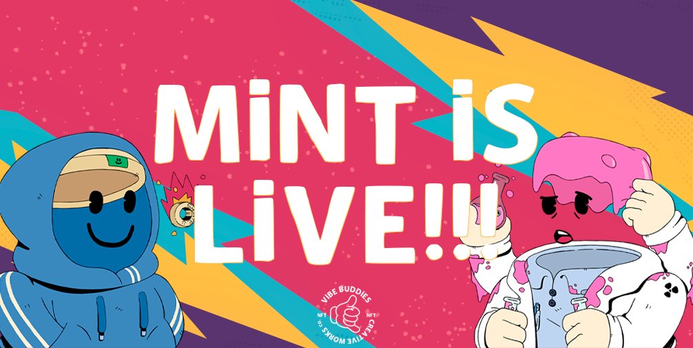 Our mint is LIVE, come check it out on the Announcements.
#CNFT #CNFTCommunity #FreeMint