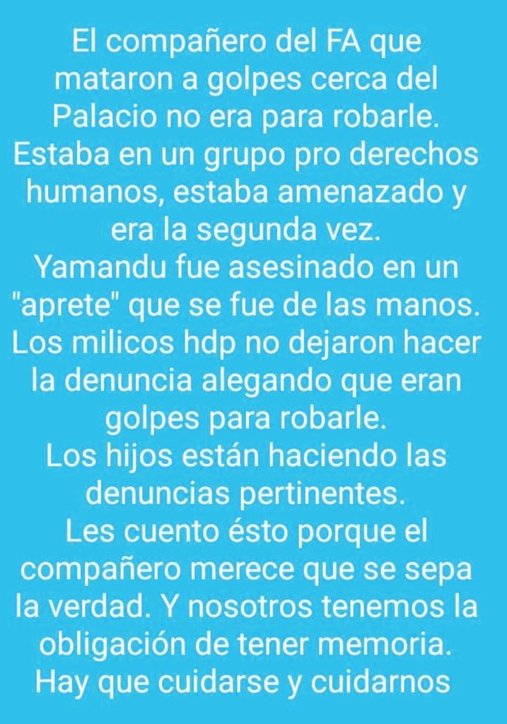 raquel_da's tweet photo. Me lo Pasaron
👇🏿👇🏿👇🏿👇🏿👇🏿👇🏿
Diana Mariossa
LA VIDA HUMANA NO VALE NADA ??? https://t.co/jPJhhCY8OQ