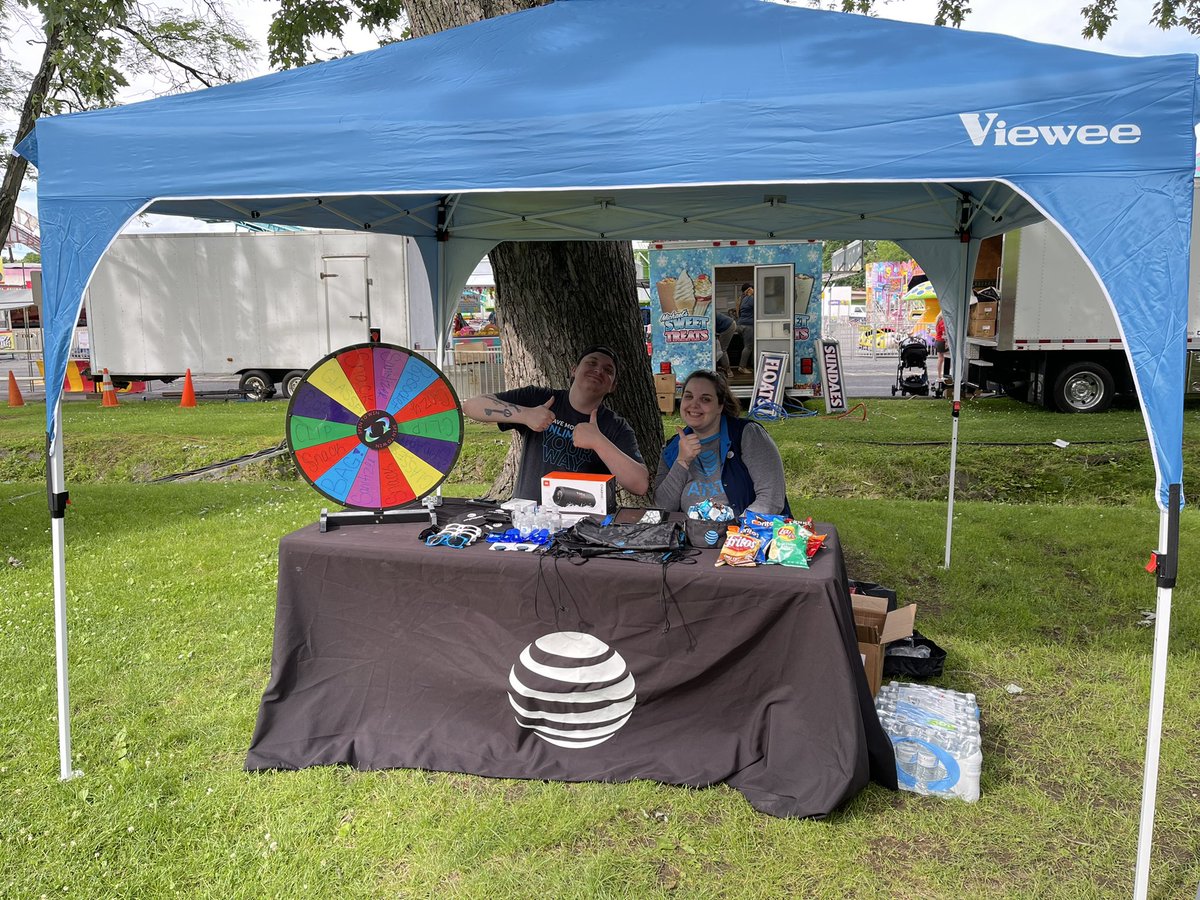 Kari Newell (@kari_newell_) on Twitter photo “Get a quote get a spin.” Bartonsville representing at the Nazareth Carnival. Thanks to <a href="/illy_ills/">Iliana•Jeanine💎</a> for helping us get set up. <a href="/ATT/">AT&T</a> @TeamSWAGOHPA <a href="/MrCoreyA/">Corey Alston</a> <a href="/realmccoy1988/">Connor McCoy</a> #lifeatatt #streetsweepers #bville “Get a quote get a spin.” Bartonsville representing at the Nazareth Carnival. Thanks to <a href="/illy_ills/">Iliana•Jeanine💎</a> for helping us get set up. <a href="/ATT/">AT&T</a> @TeamSWAGOHPA <a href="/MrCoreyA/">Corey Alston</a> <a href="/realmccoy1988/">Connor McCoy</a> #lifeatatt #streetsweepers #bville