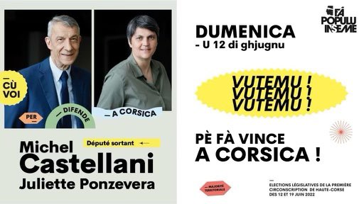 Dumenica, tutti inseme, aprimu e porte di l'avvene !!!
#FàPopuluInseme