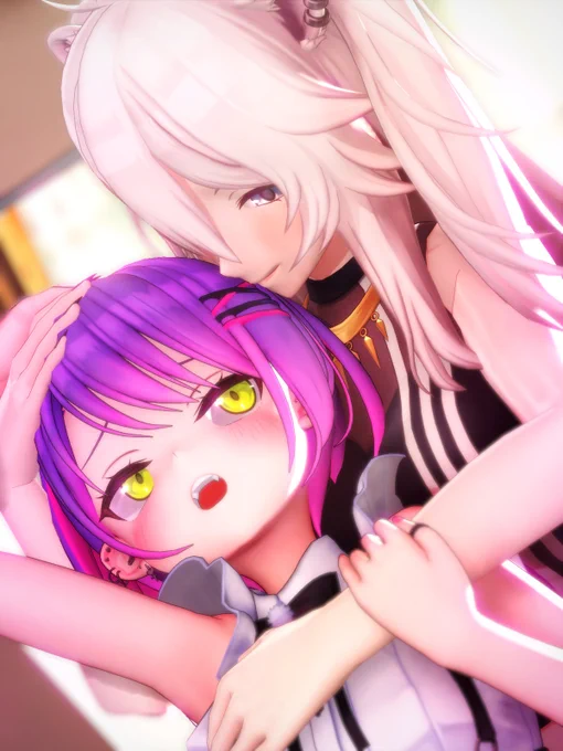 ししトワもいいよね♌️👾👀💕
#ししトワ #TOWART #ししらーと #MMDホロライブ
© 2016 cover corp. 