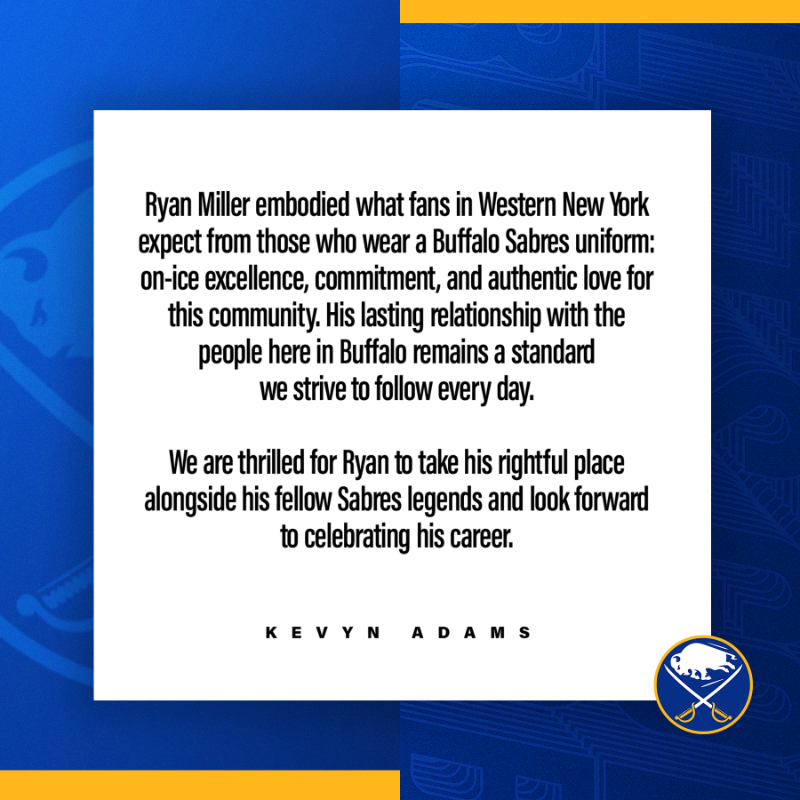 BuffaloSabres's tweet photo. The definition of what it means to be a Buffalo Sabre.