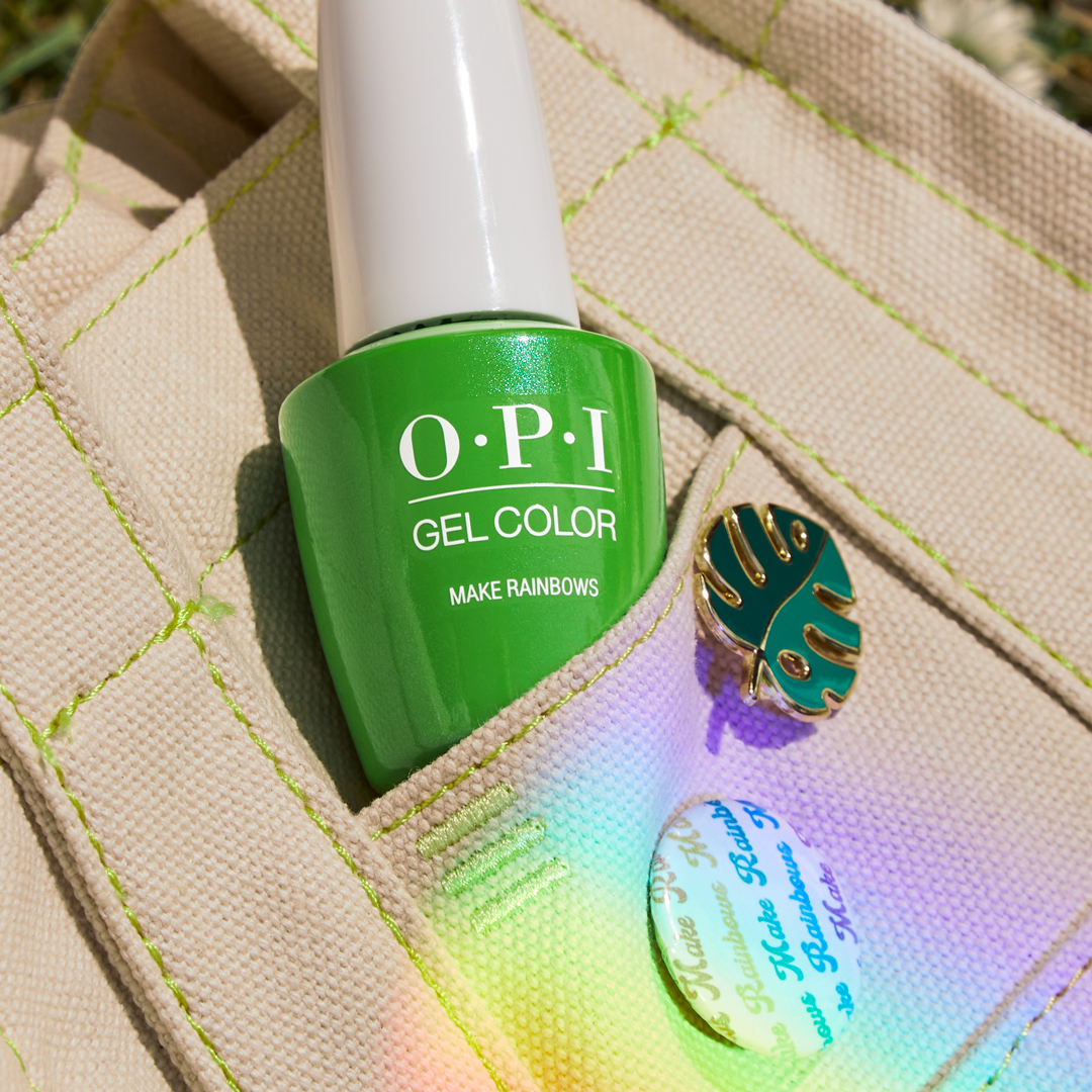 OPI_PRODUCTS's tweet photo. This shimmery electric green from #OPIPowerOfHue raises the volume on any look. In #OPIGelColor, it stays shiny and lasts for up to 21 days.
Shade: #MakeRainbows
https://t.co/086pcMOHwx
#OPI #OPIObsessed #ColorIsTheAnswer #GelColor #GelNails #GreenNailColor #GreenMani https://t.co/XkGGBJ37kC