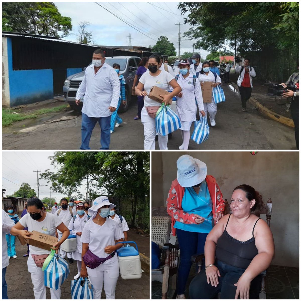 La Vacunación avanza con casi el 92% con  al menos una dosis, y el 81% d Personas mayores d 2 años con Esquema Completo, + dosis adicionales un 27%.
Avanzamos en la  vacunación para la inmunización total d nuestra población, y estamos entre 1eros. 5 d la región
#UnidosEnVictorias